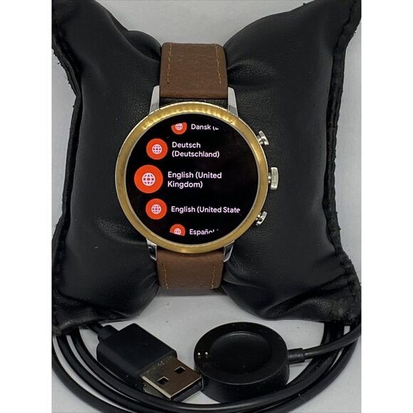 Fossil Gen 4 Authentic Digital Dial Smart Watch Custom Band FTW6016 CR774 - Picture 1 of 12